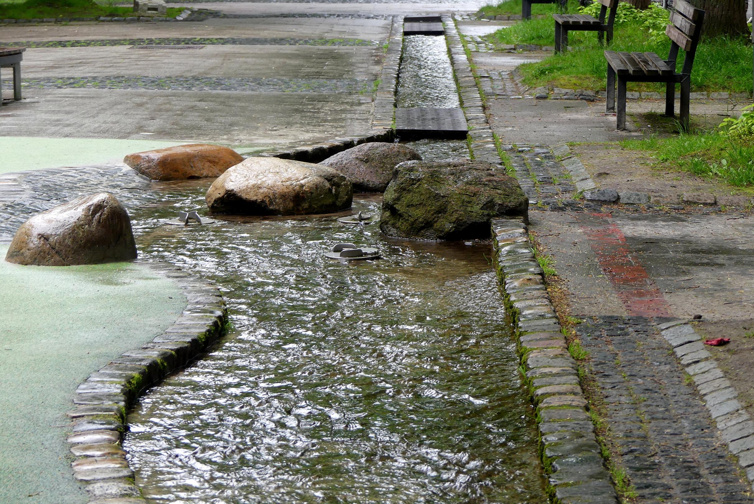 Bachlauf am Lindenplatz