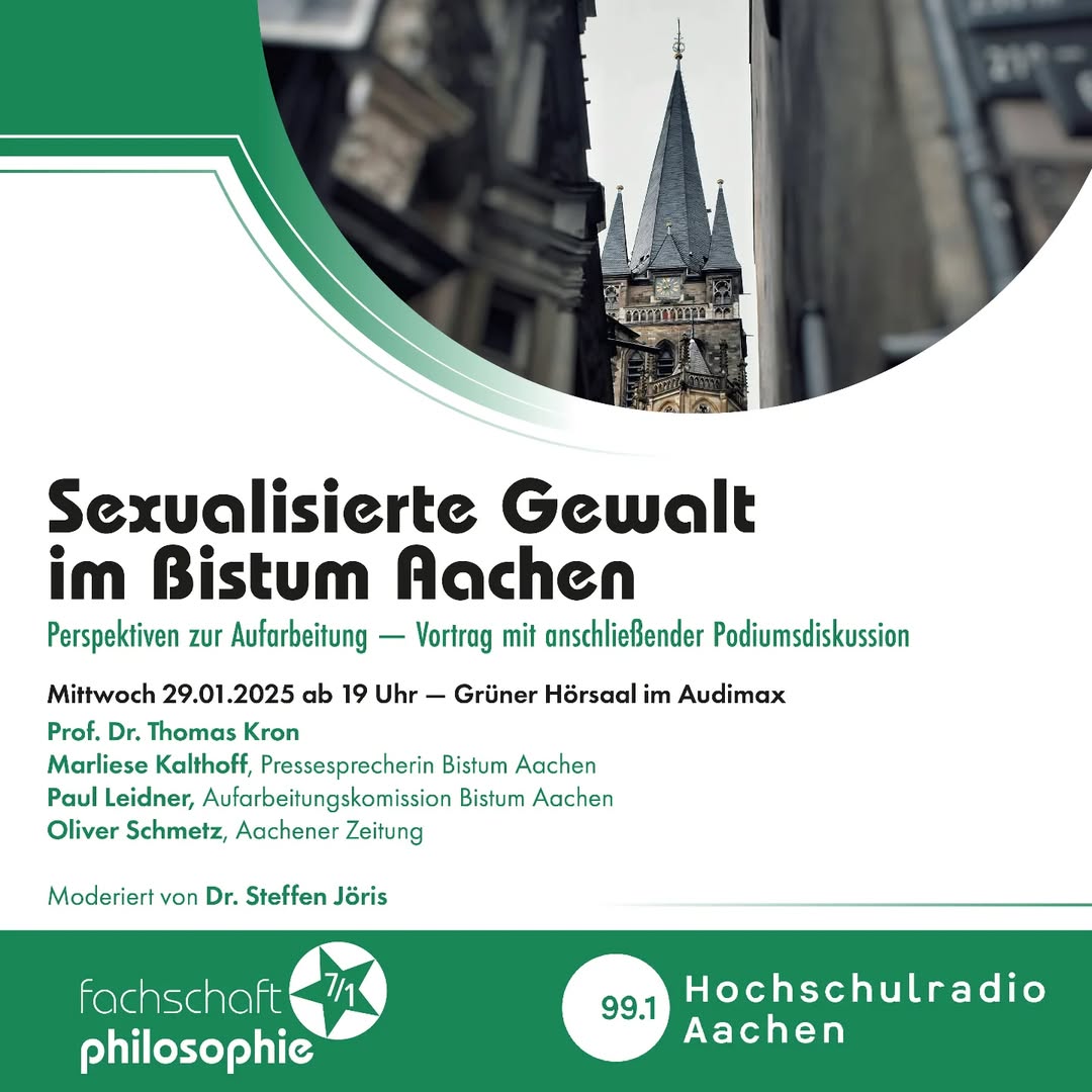 Vortrag zu sexualisierter Gewalt im Bistum Aachen