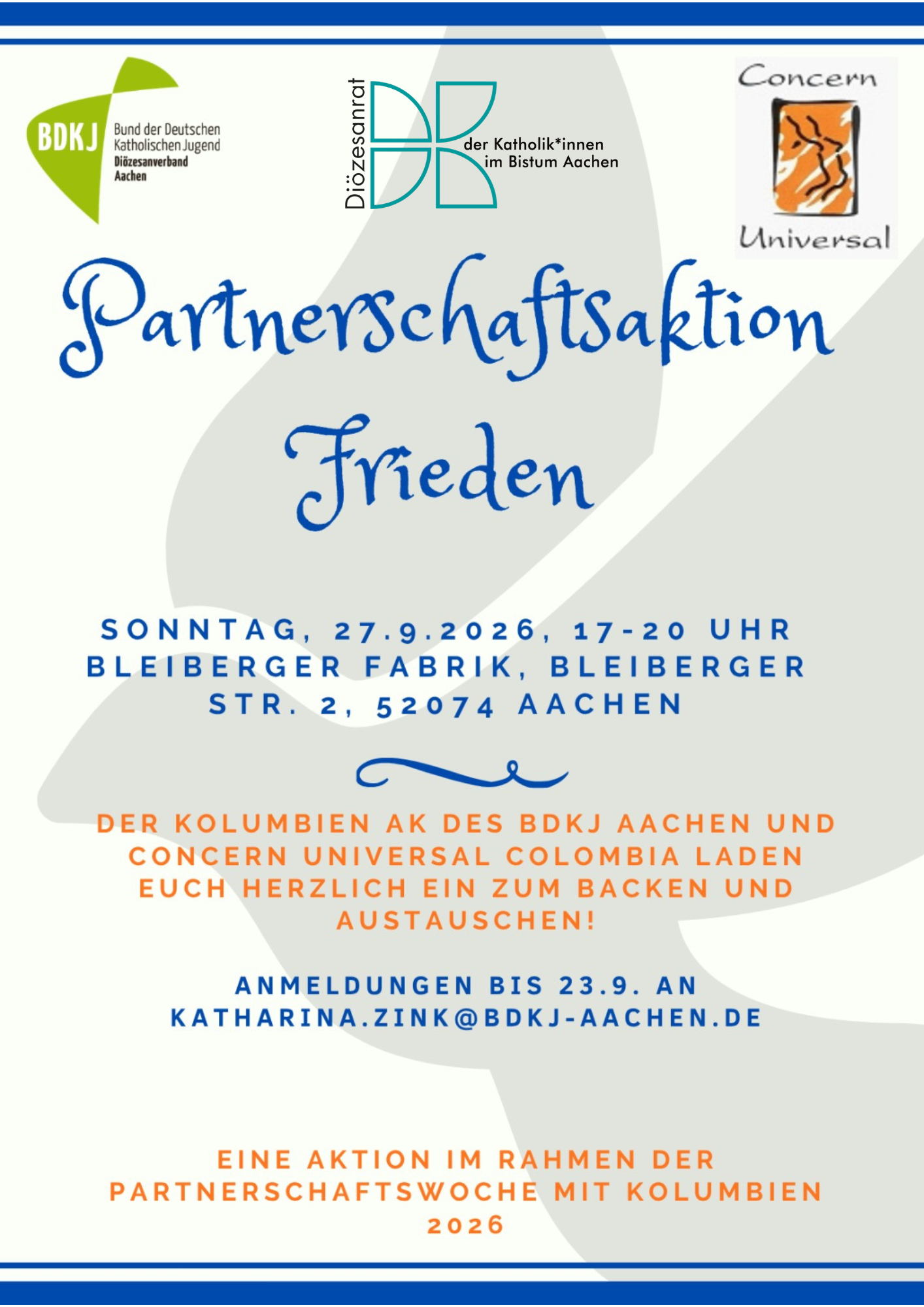 Partnerschaftsaktion Frieden