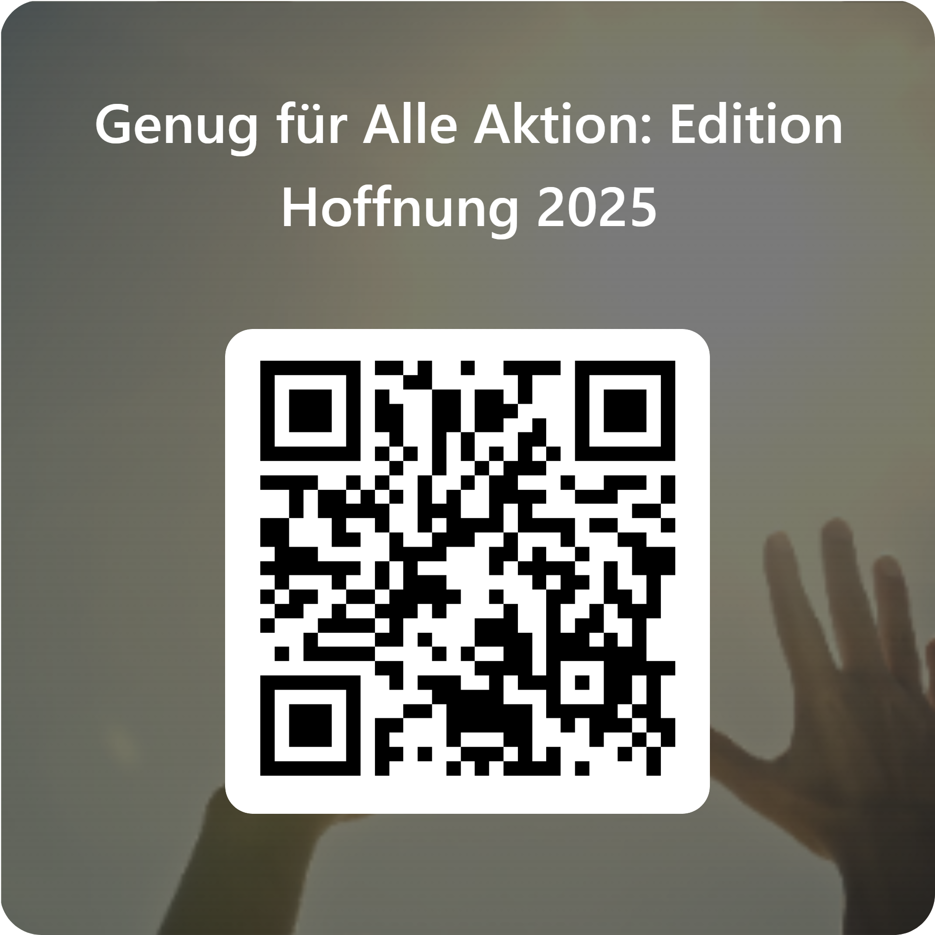 QR-Code Anmeldung Mitmach-Aktion Misereor 2025